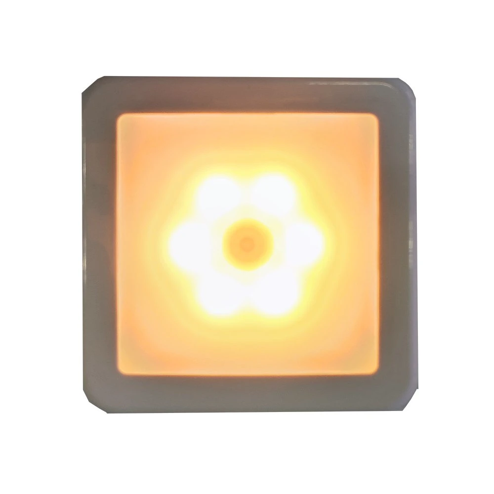 Настенный светодиодный светильник с датчиком движения, теплый белый, с магнитом