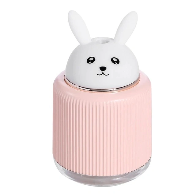 Promotion Gift Pet Humidifier LED Night Light Bear Brown/Cat White/Rabbit Pink