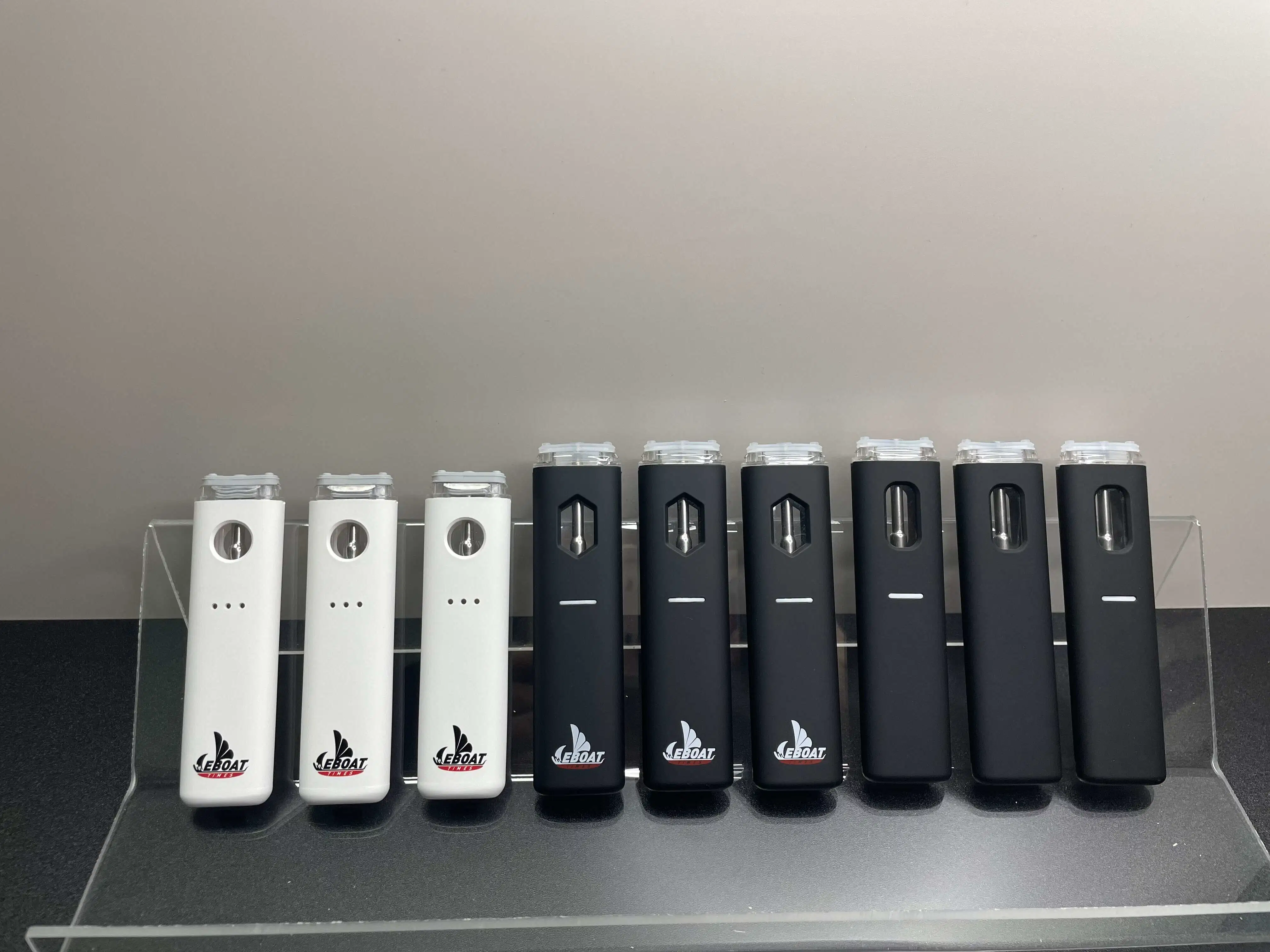 0,5mL aceite HHC recargable VAPE ventana personalizada VAPE vacío para Mercado del Reino Unido