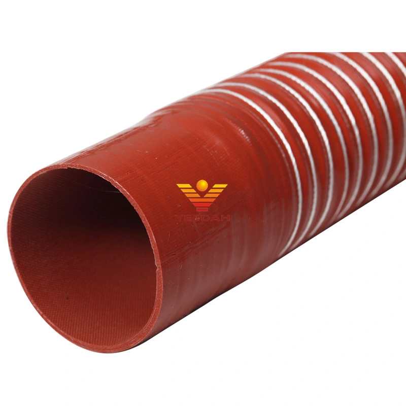 Double Layer Flexible Large Diameter Rubber Silicone Hose for Mechanical Equipment