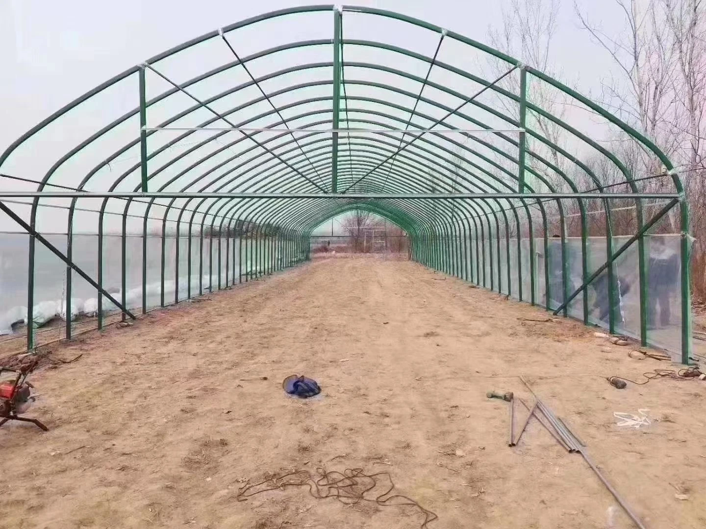 Greenhouse with Smart Film for Vegetable/Flower/Hydroponics Promotion