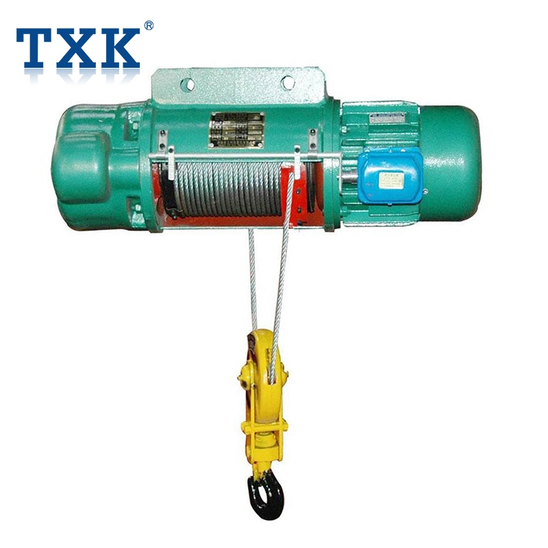 Txk 2ton, ton portátil 3Monorraíl Cable elevador eléctrico