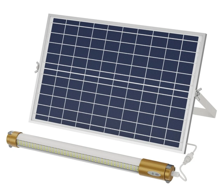 Yaye China CE 2023 أكثر أنبوب Sell 300W Solar LED Tube سخونة IP66 مقاومة للماء في الخارج مع بطارية ليثيوم أيون 18AH/ Epistar SMD3030 مؤشر الأسهم / الأسهم 1000PCS