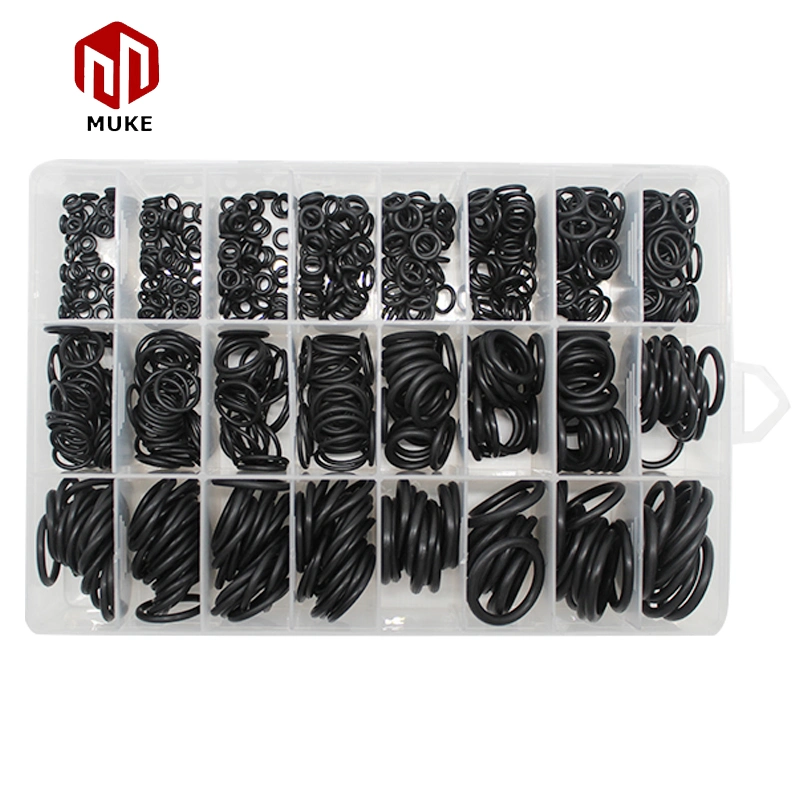 740PCS Rubber O Rings Kit NBR Washer Gasket Assortment Set for Automotive