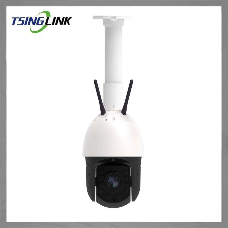 Audio Alarm Outside Security 30X Zoom 4G Wireless Waterproof 1080P PTZ CCTV Dome Camera