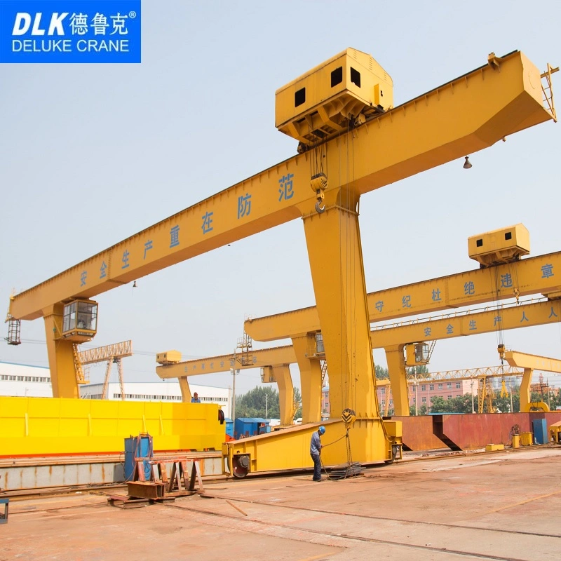 32t Capacity Mdg L-Leg Box Shape Structure Single Girder Gantry Crane Outdoors