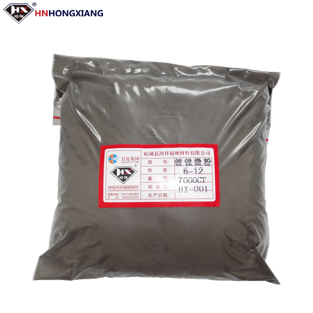 Nickel Coated Synthetic Diamond Micron Powder Nickel Coating Diamond Powder