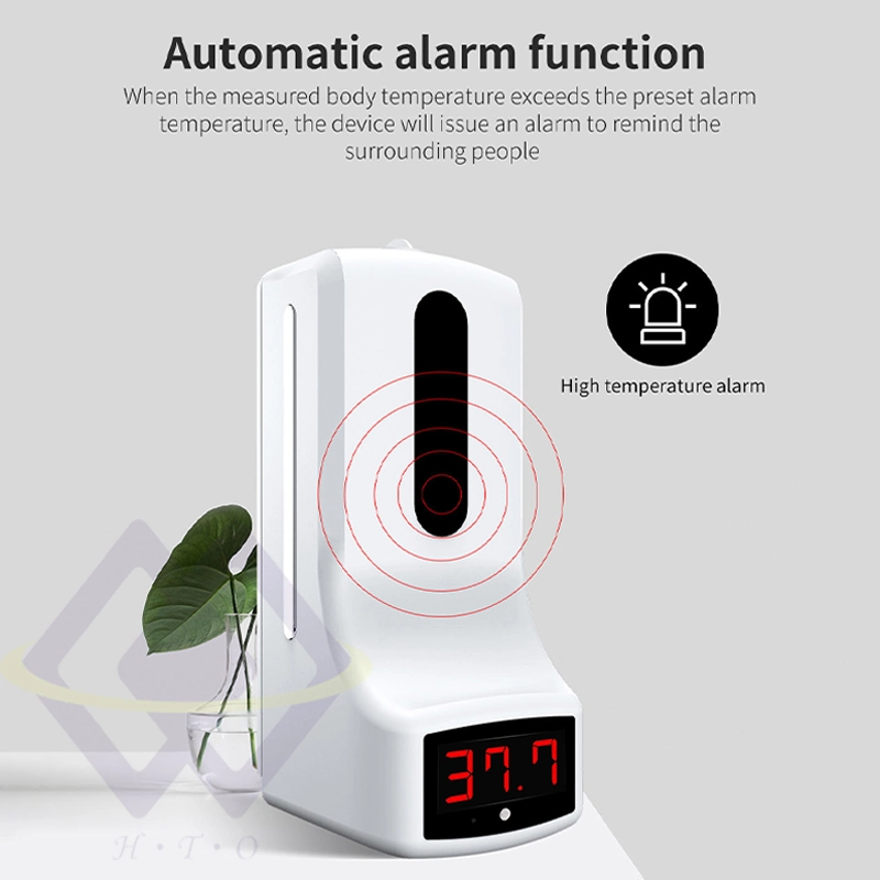 Nuevo dispensador automático de jabón de temperatura para desinfección de temperatura