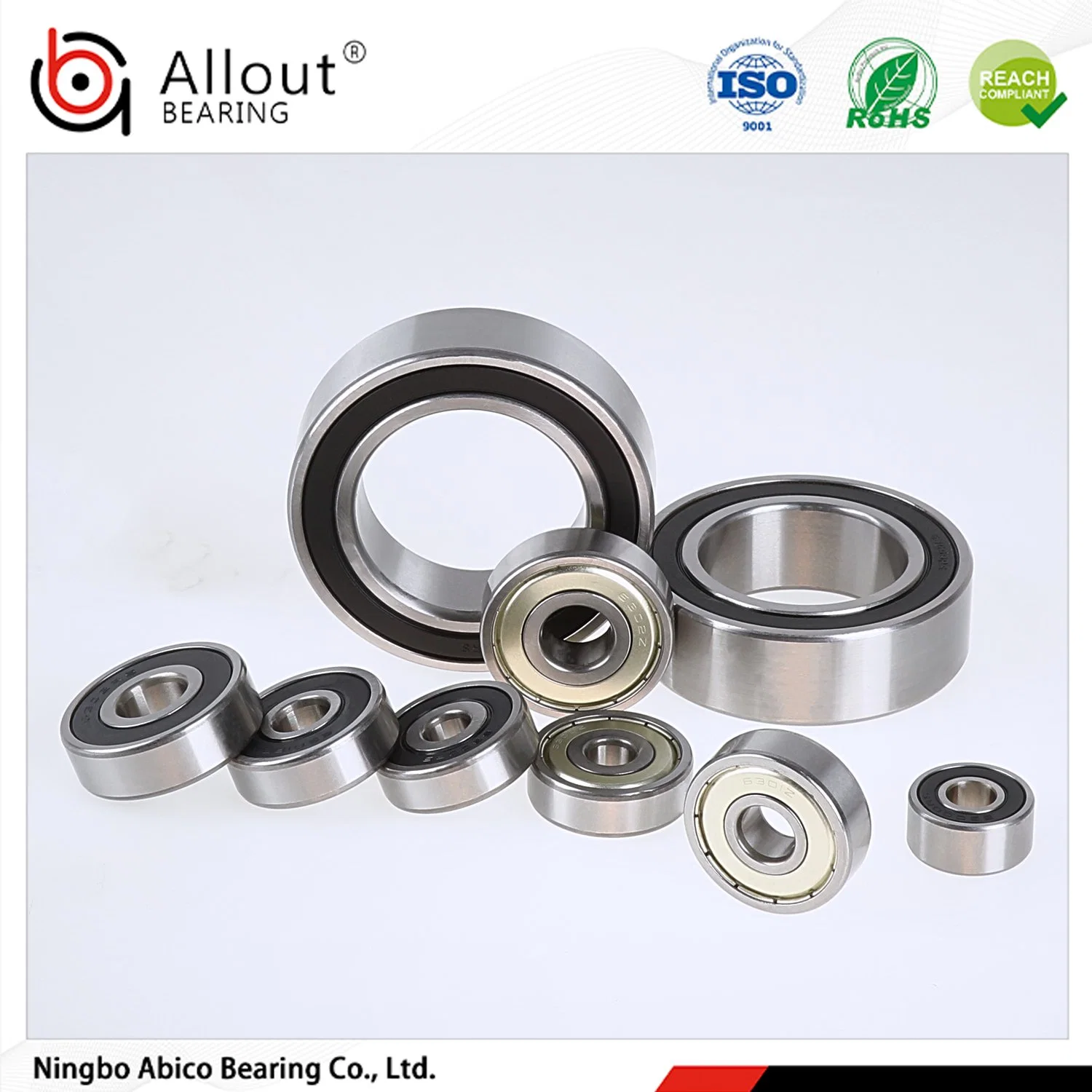 6300 Series Zz /2RS Deep Groove Ball Bearing for Motorcycle /Engine Bearings/Car Accessories