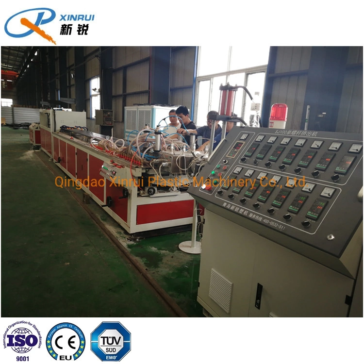 Frosted Surface PP Plastic Hollow Corral Fence Panel Profile Extrusion Making Machine