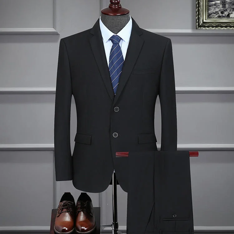 Mode Custom Herren Anzüge Großhandel 50% Wolle Blau Anzüge für Männer