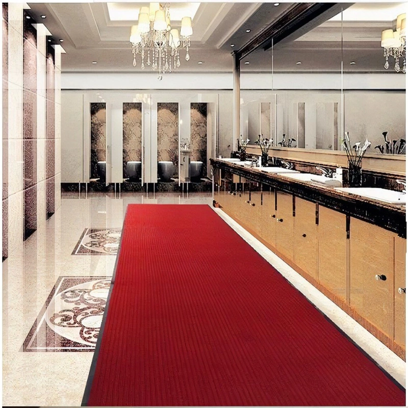 UAE Popular Heavy Latex Backing with Plastic Film Exhibition Carpet