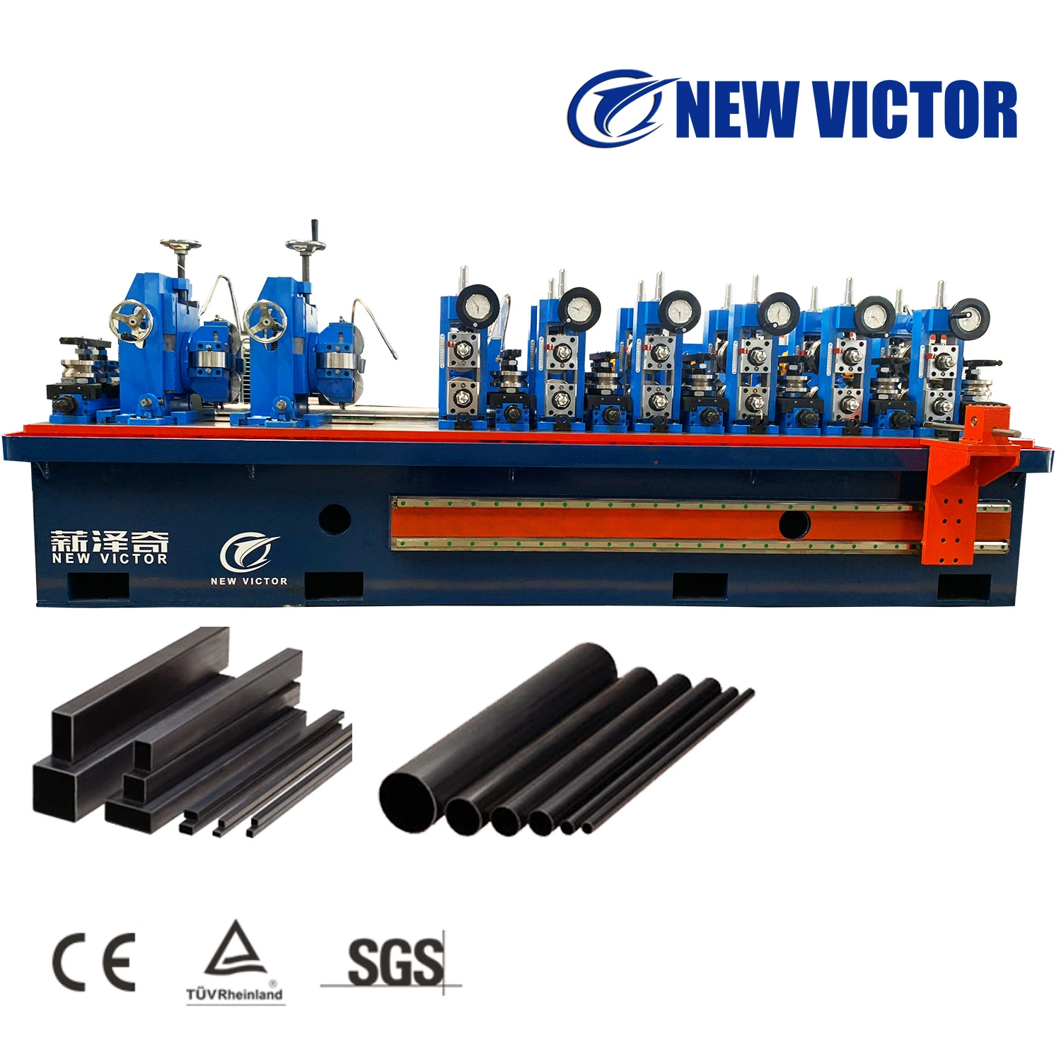 Iron Tube Machine Square Tube Making Machine Metal Pipe Machine Galvanized Steel Pipe Machine