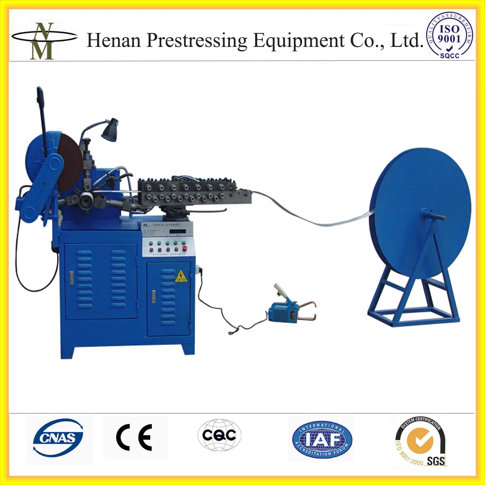 Cnm Prestressed Round and Flat Duct Machine