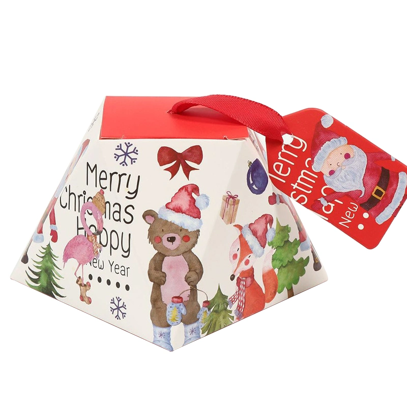 Custom Printed Chocolate Candy Gift Display Packing Boxes Christmas Decorations Promotional Box