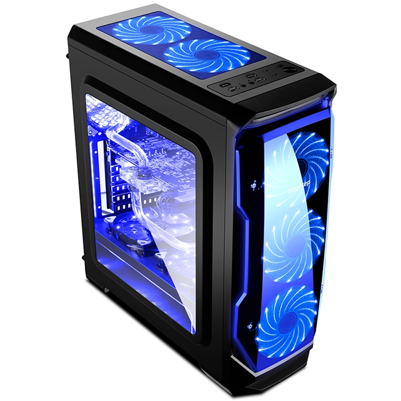 August New MID Tower Gaming Computer Case