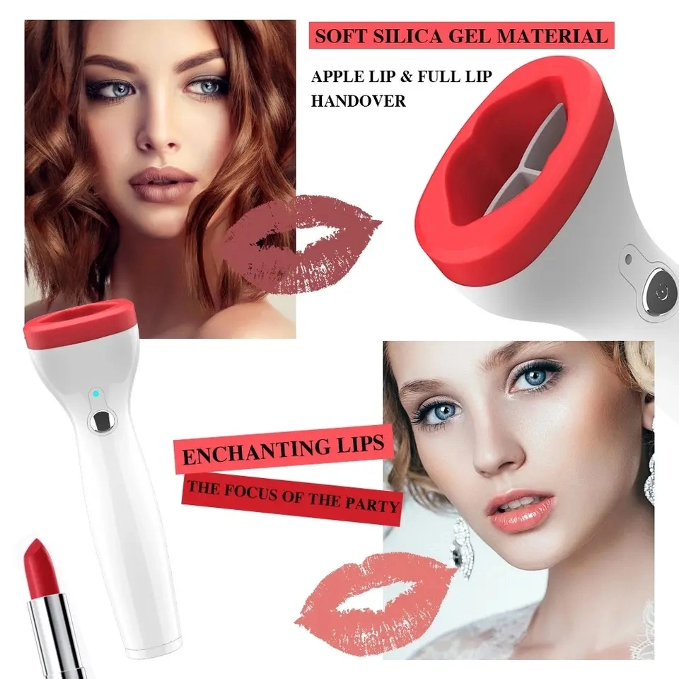 Lip Augmenter Electric Silikon Lip Plumper Device USB Vibrating Lip Optimierungstool