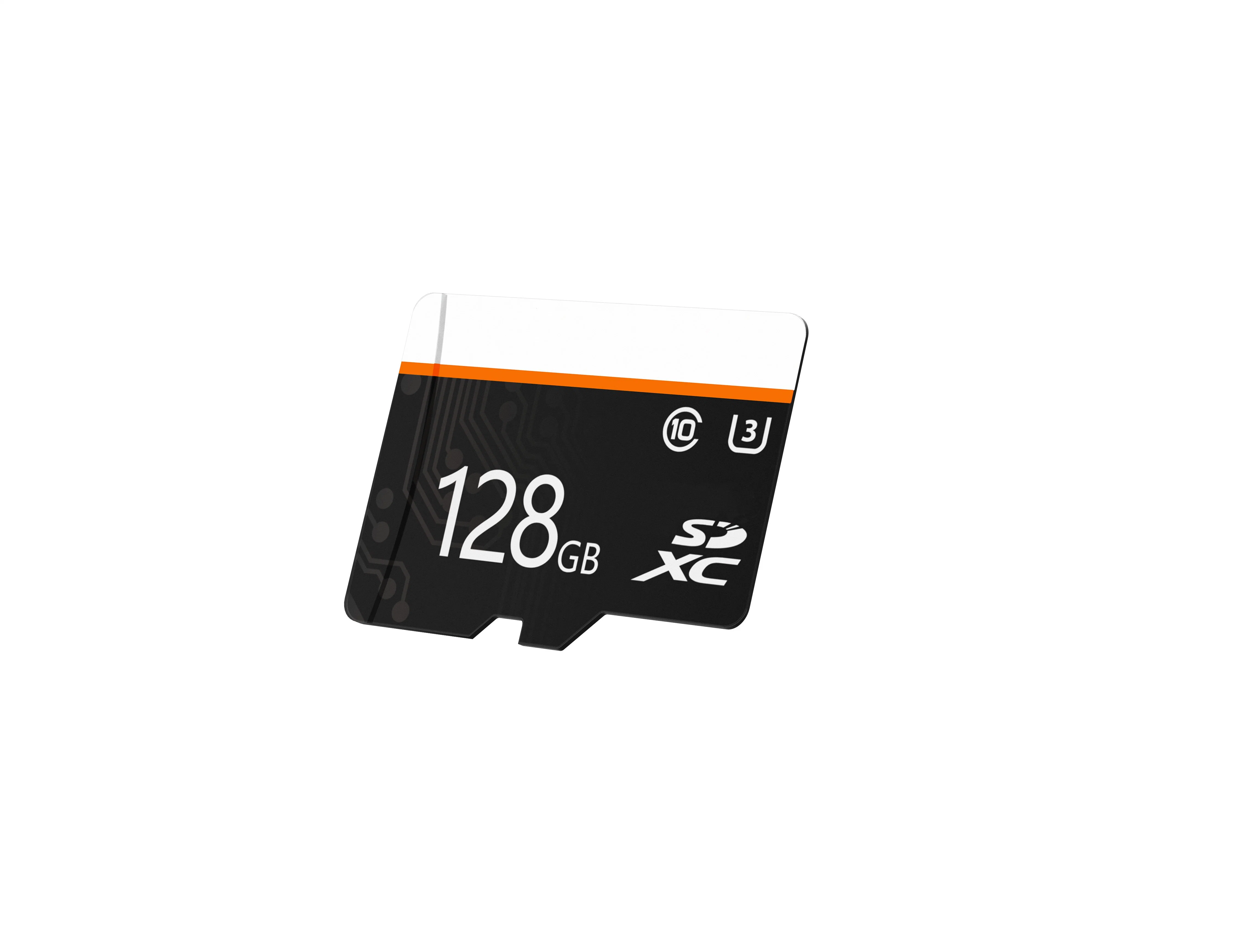 Full Capacity 128 GB TF SD Card Customized Logo Memory Card