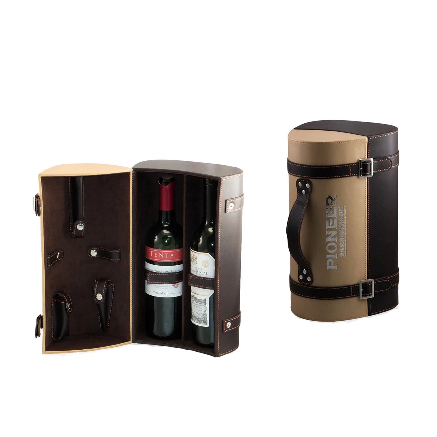 High quality/High cost performance  Wine 2-Bottle Cardboard Box Wholesale/Suppliers Wine Box (5251)