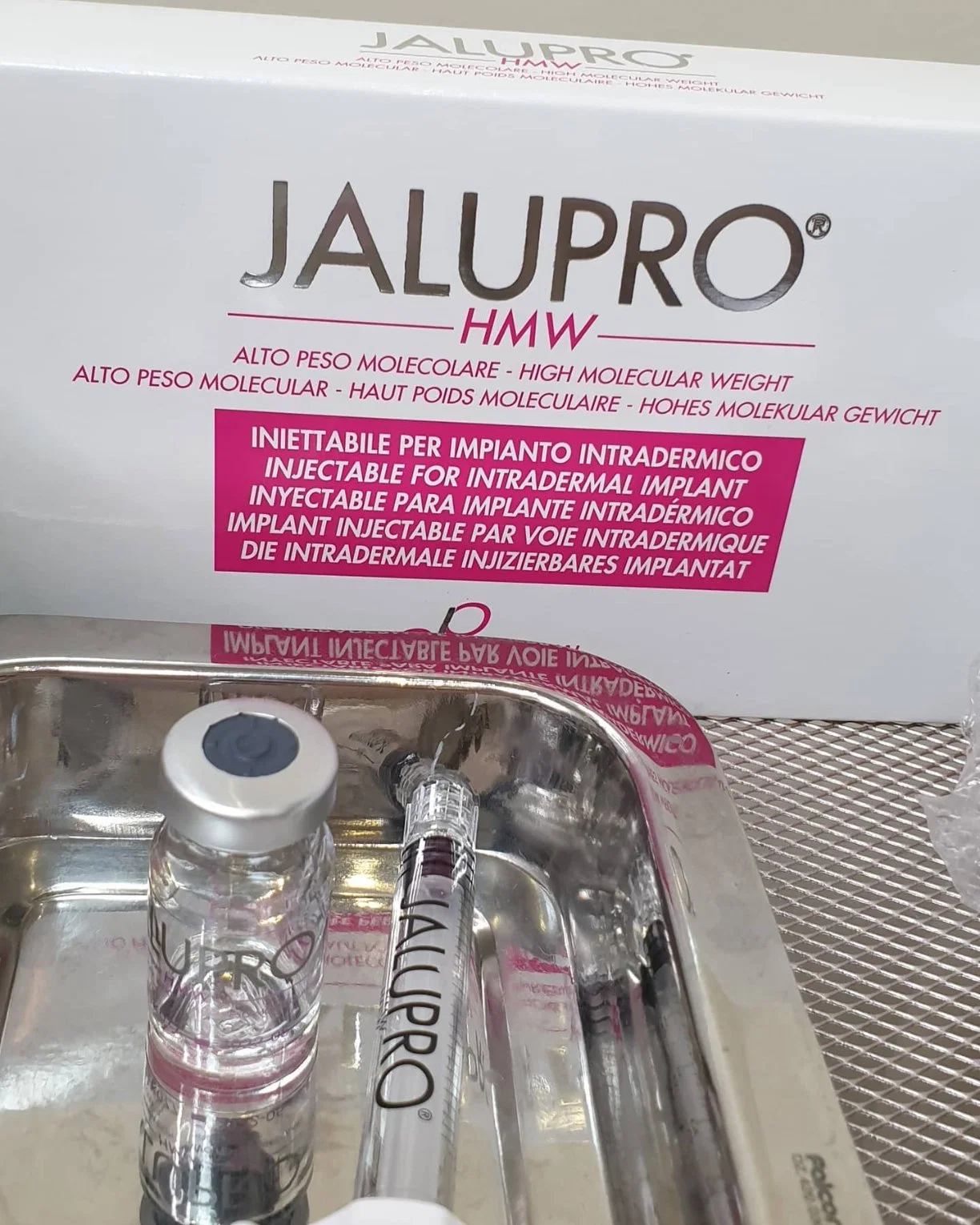 Mesoterapia inyectable Jalupro refuerzo de la piel HMW aminoácido Super Hydro Tratamiento Pdrn Baby Skin Anti-Aging Nuevo colágeno