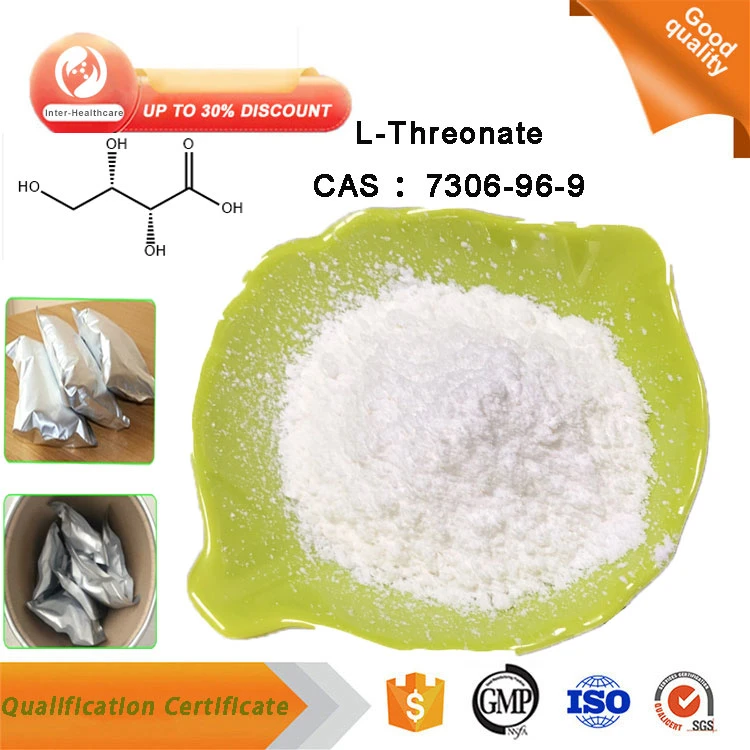 Polvo de ácido L-Threónico intermedio farmacéutico de alta pureza 99% CAS 7306-96-9 Ácido L-Threónico