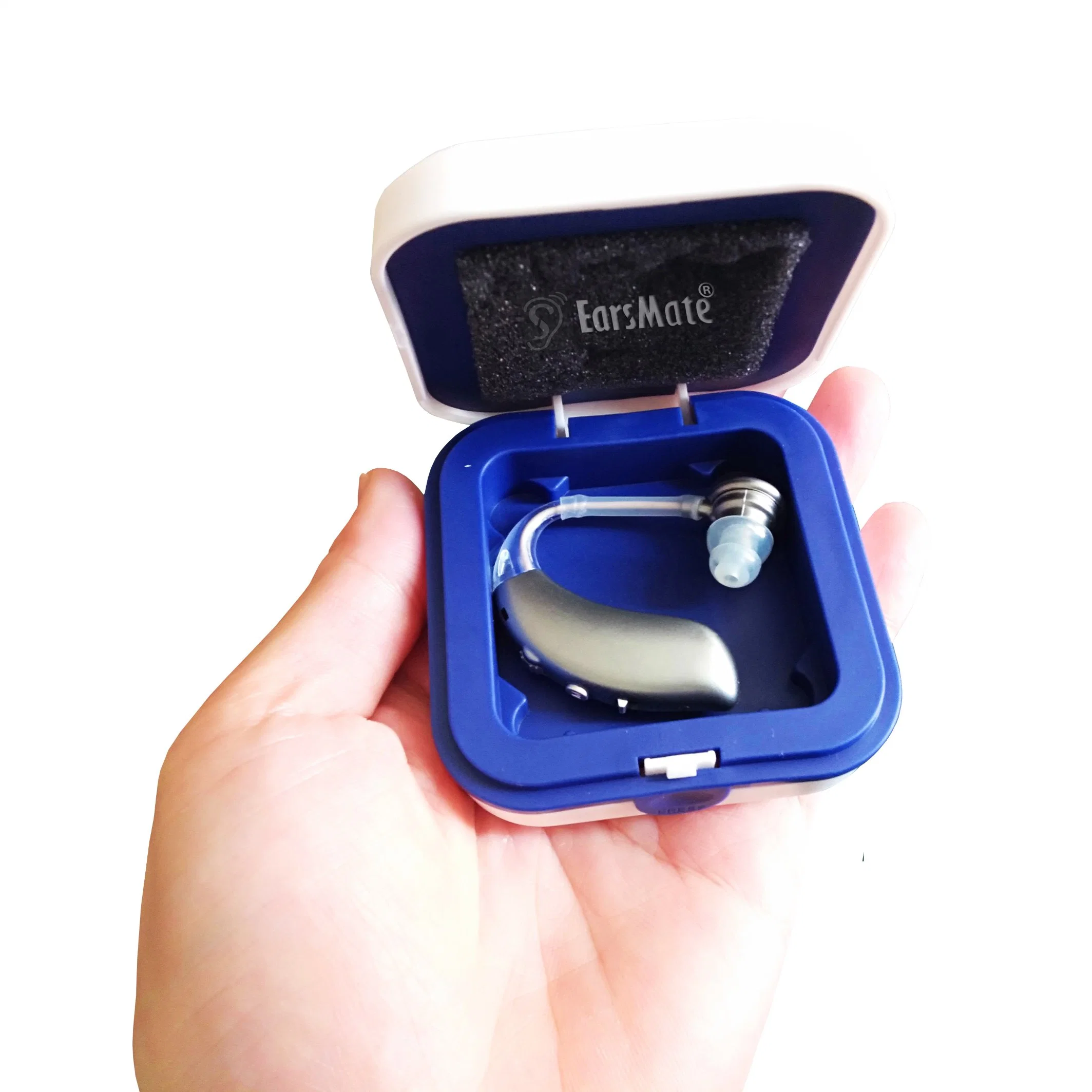 New Hearing Aid Rechargeable Bte Hearing Amplifier for Deaf 2021