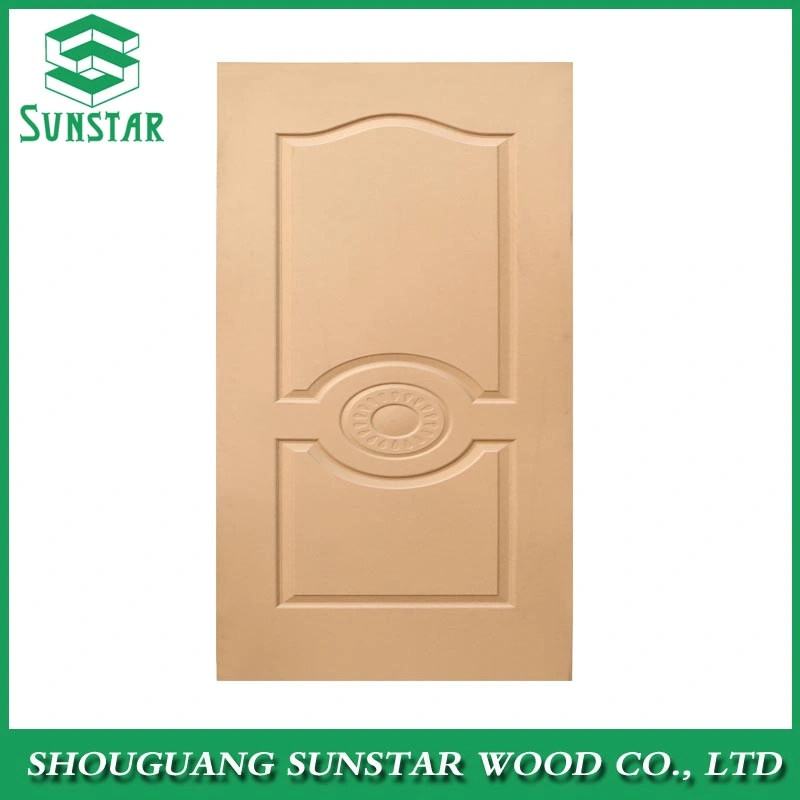 Design Wood Veneer Door HDF Painting Solid Wood Door