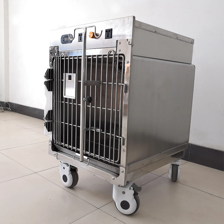 Veterinary Intensive Care Unit Hospital ICU Oxygen Pet Cages for Cats