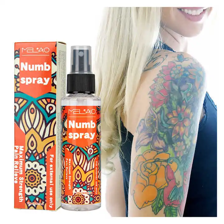 Factory Long Lasting Art Moisturizing Painless Care Burning Aftercare Tattoo Numb Spray