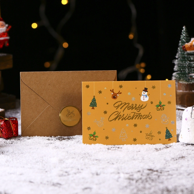 Geschenkkarten Weihnachtsgrüßkarten mit Umschlag