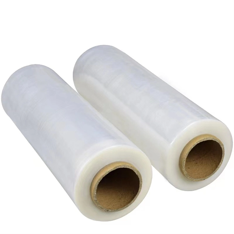 Wholesale China Pallet Stretch Film / Hand Wrapping Film Transparent Film Customized Pallet Stretch Film Plastic Wrapping Film
