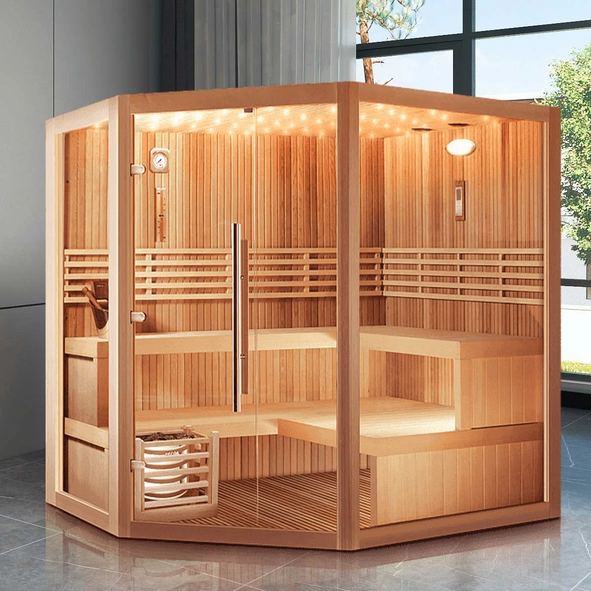 Vhealth Sauna Fabricante Wet Steam Room suministro amplio entrega puntual