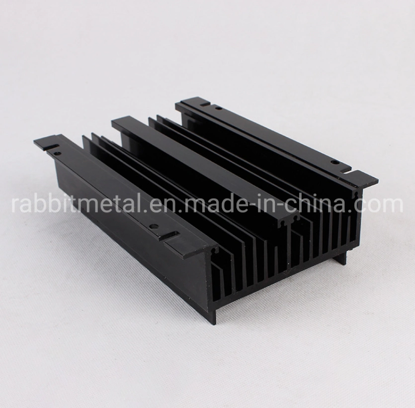 OEM 25*25*10 Heat Sink Aluminum Extrusion Radiator Aluminum Profile CNC