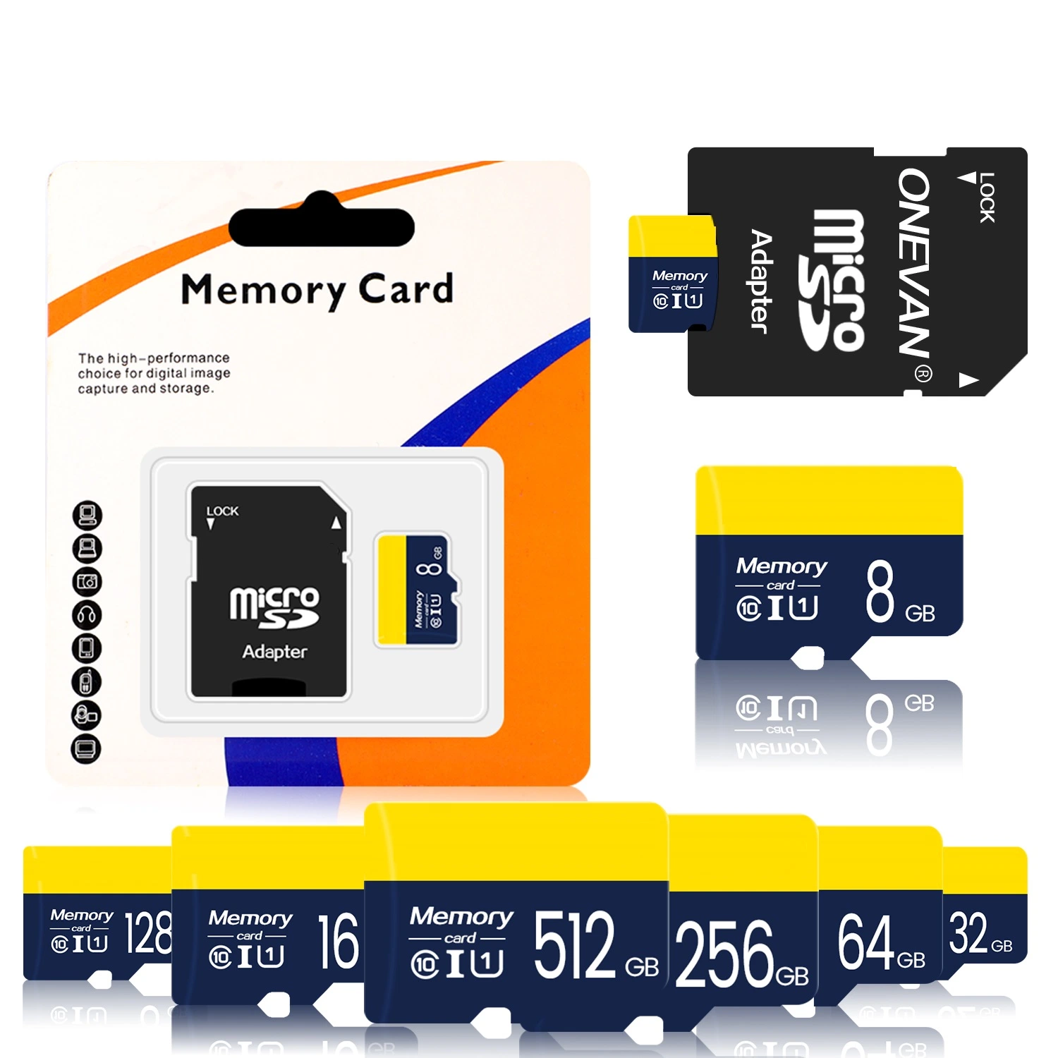 Mayorista/Proveedor de fábrica de 8g 16g TF tarjeta SD 64GB 32 GB con el mejor precio de venta