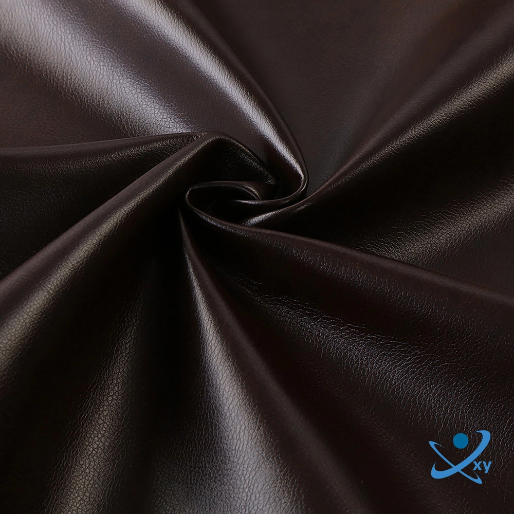 China Supply High quality/High cost performance  PU Artificial Leather for Making Sofa Fabric and Handbag Fabric/Polyester Fabric