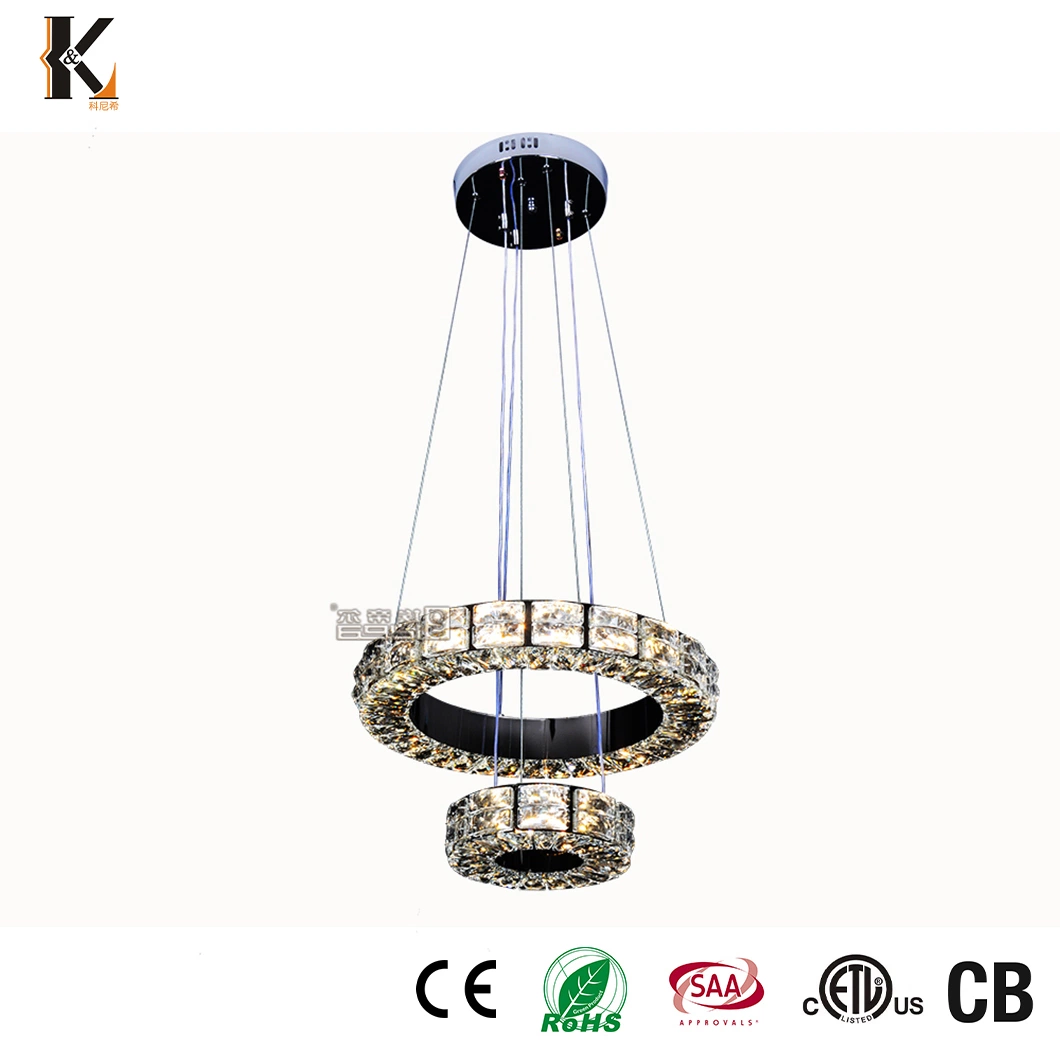 Chambre européenne Crystal chandelier Chine Dropshipping grands lustres de luxe lampe Lustre en cristal