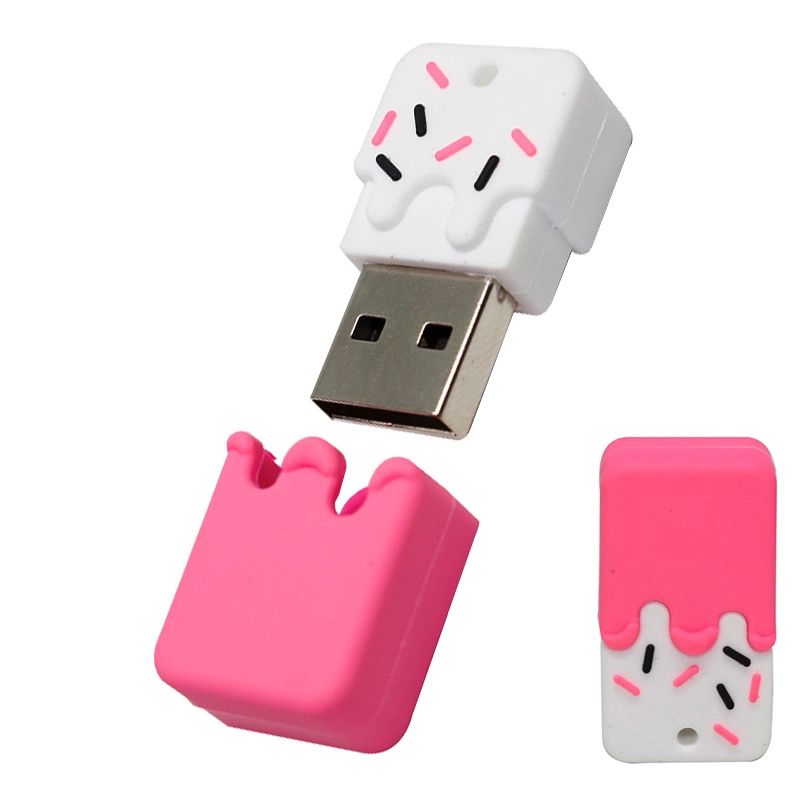 16GB Cartoon Cute Mini Ice Cream PVC Thumb USB Drive USB Flash Drive USB Stick Flash Drives