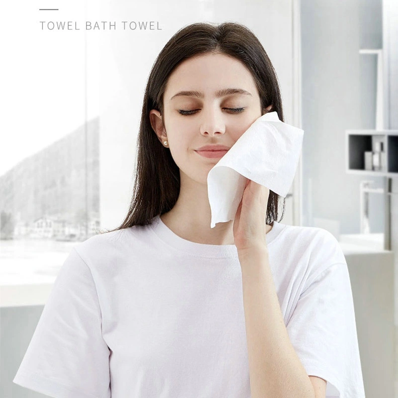 Soft Cotton Disposable One Time Use Cheap Price Tablet Magic Compressed Face Towel