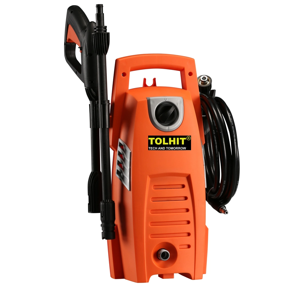 Tolhit 1200W bomba automática de lavado de coches lavado de agua Alta presión Máquina de limpieza