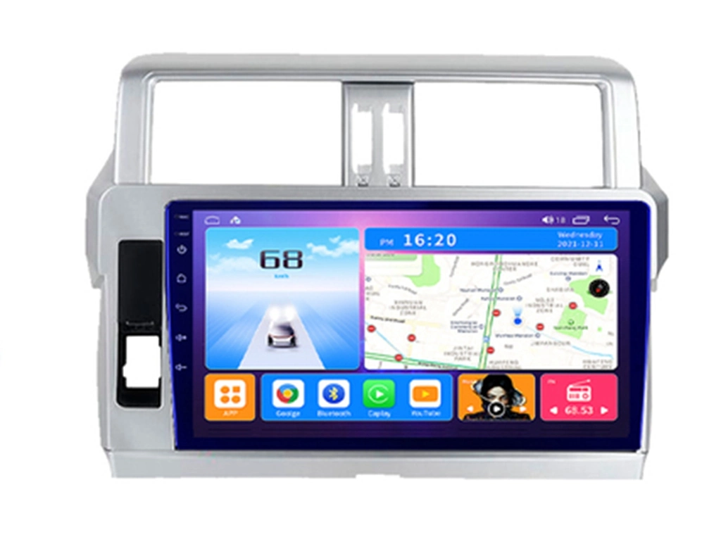 2,5D pulgadas Universal Android 9,0 Radio para coche 10 GPS Navegación Reproductor de DVD multimedia de autoradio pantalla táctil 2 DIN Audio para coche Estéreo
