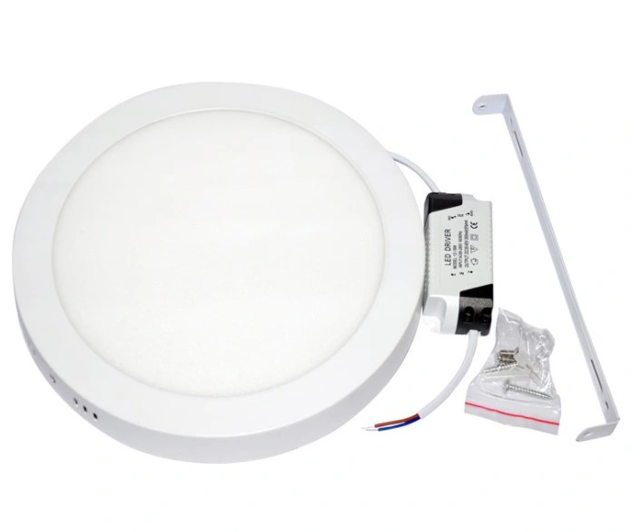 Montée en surface de panneau à LED Spot encastrable au plafond ronde 6W