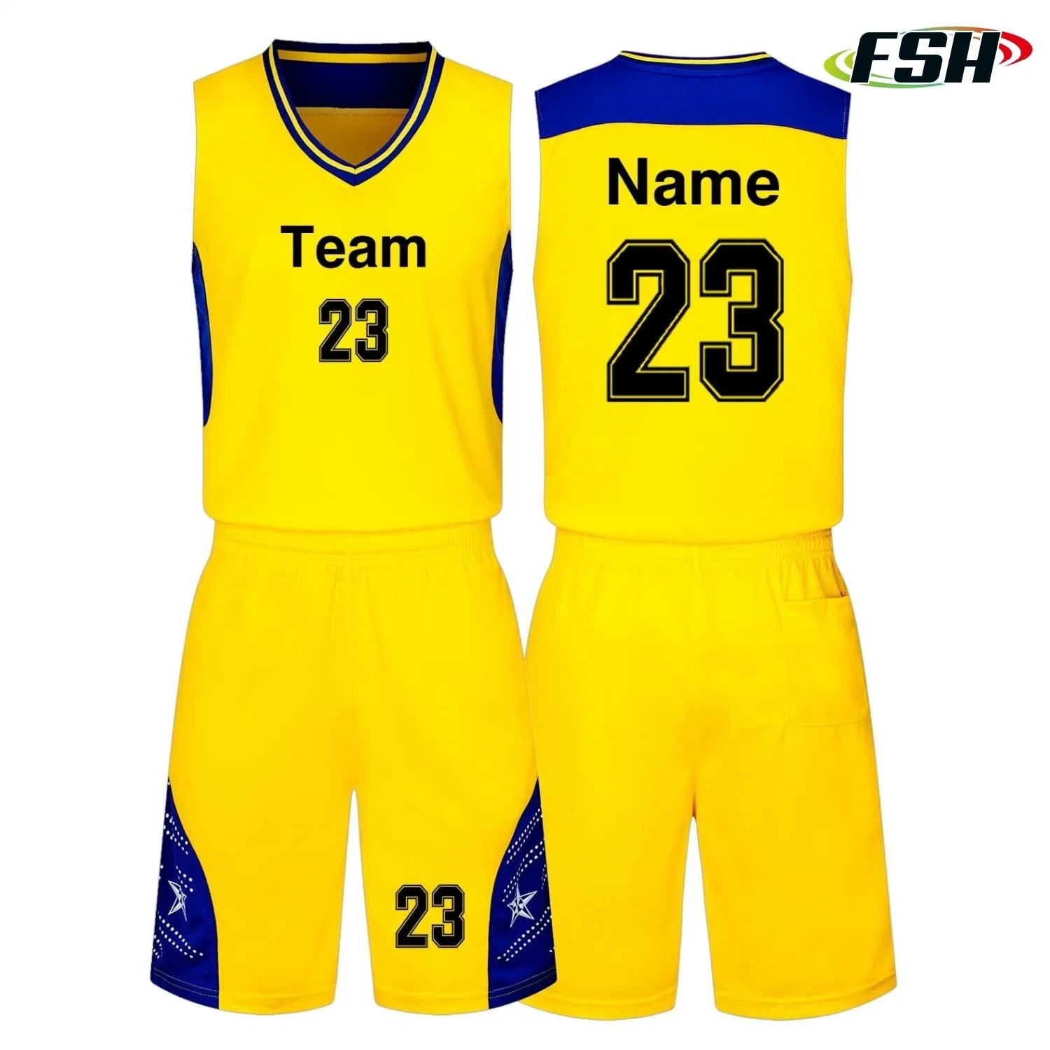 Custom Your Own Team Basketball Uniforms Reversible Jersey Set Cozy Breathable