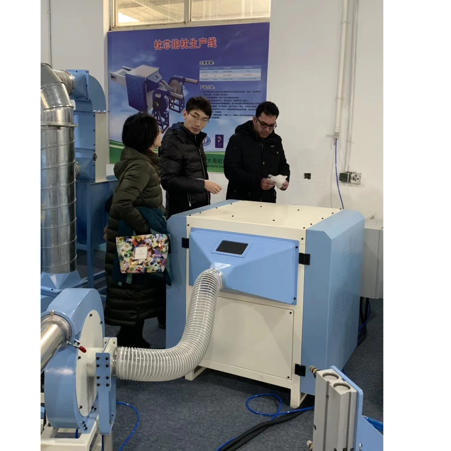 High quality/High cost performance  Mixed Fiber Nonwoven Polyester Fiber Spinning Opening Machine