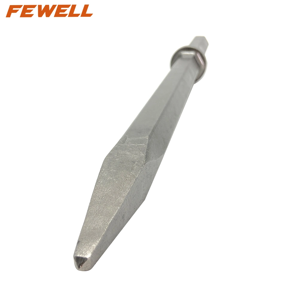 Sharpening 32X500mm Hex Shank Sharpener Electric Hammer Drill Bit Flooring Point Chisel for Rock Breaker Concrete Brick Stone