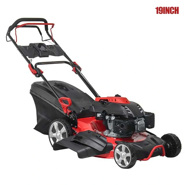 Garden Machines Tractor Big Cheap 19inch Gasoline Wholesale/Supplier-Sinharbour-Lawn-Mower with 62L Bag