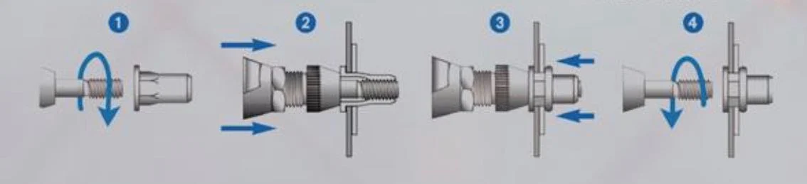 M3-M12 Automatic Hydraulic Pneumatic Riveting Nut Tools