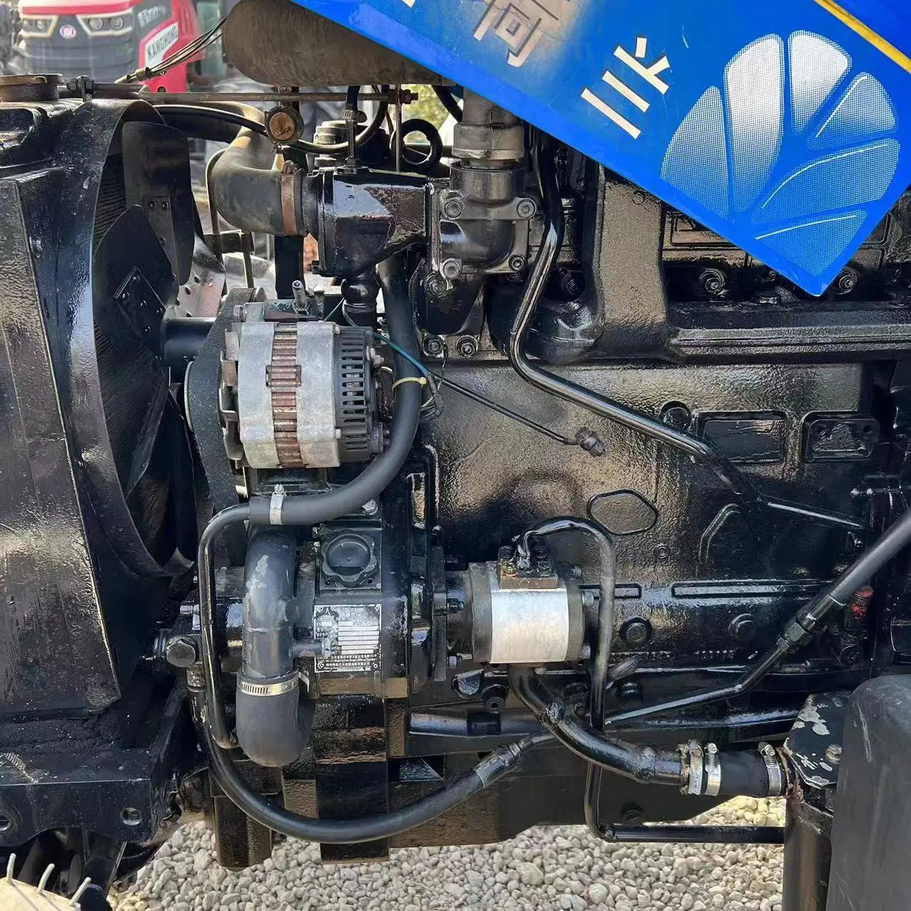 90HP 4WD New Holland Snh904 utilisé le tracteur avec une haute rentabilité tracteur avec cabine