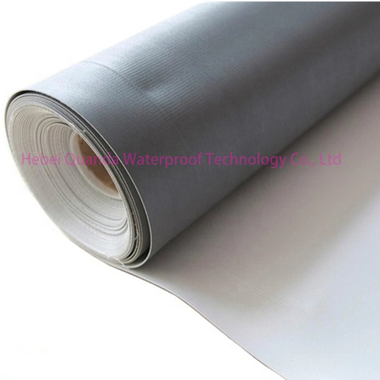 1.2mm Outdoor Self Adhesive PVC Waterproof Membrane Butyl Adhesive Construction Material