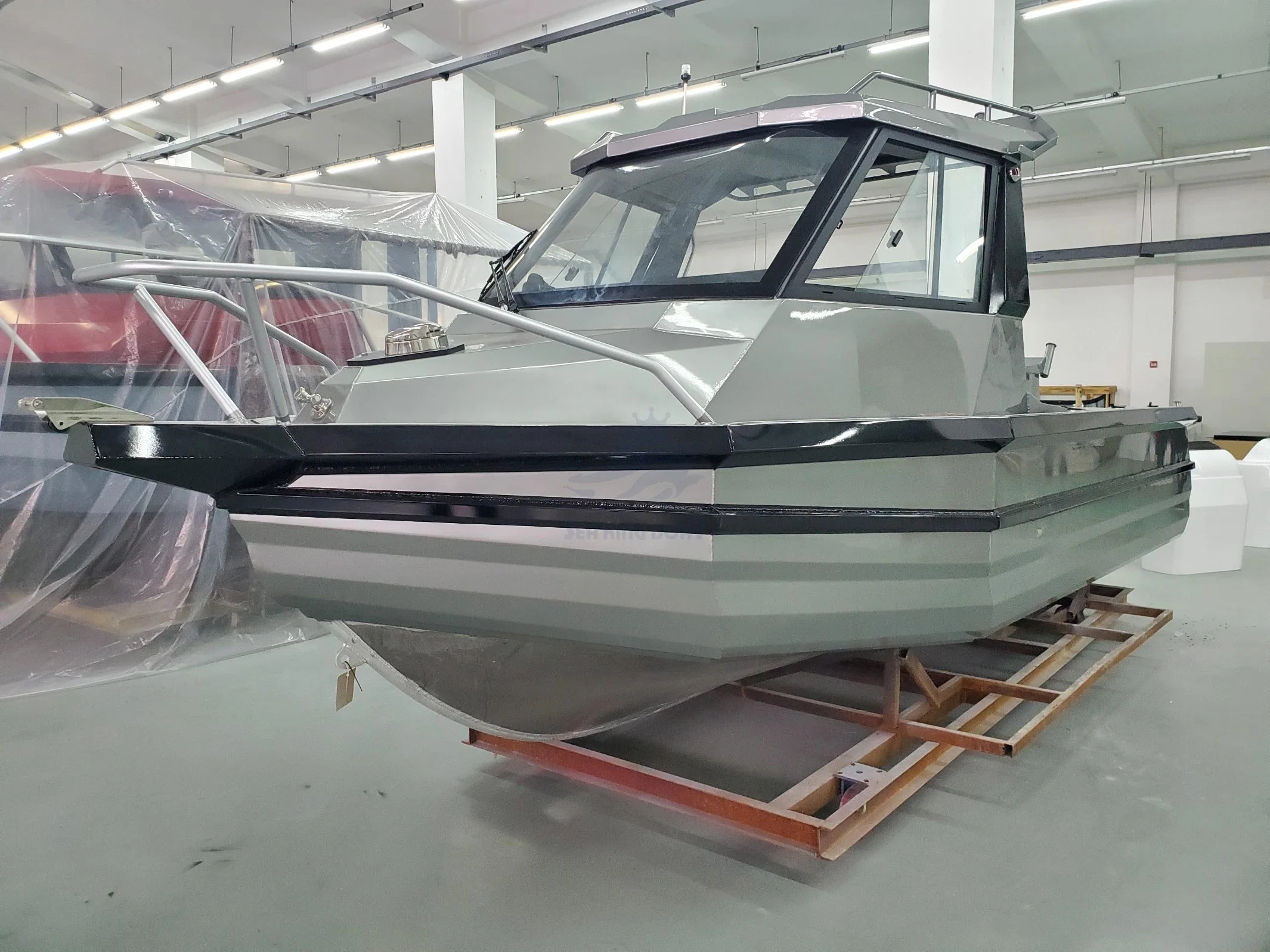 China Made 6m 20FT Seaking Easycraft Alumium Fishing Boat for Sale