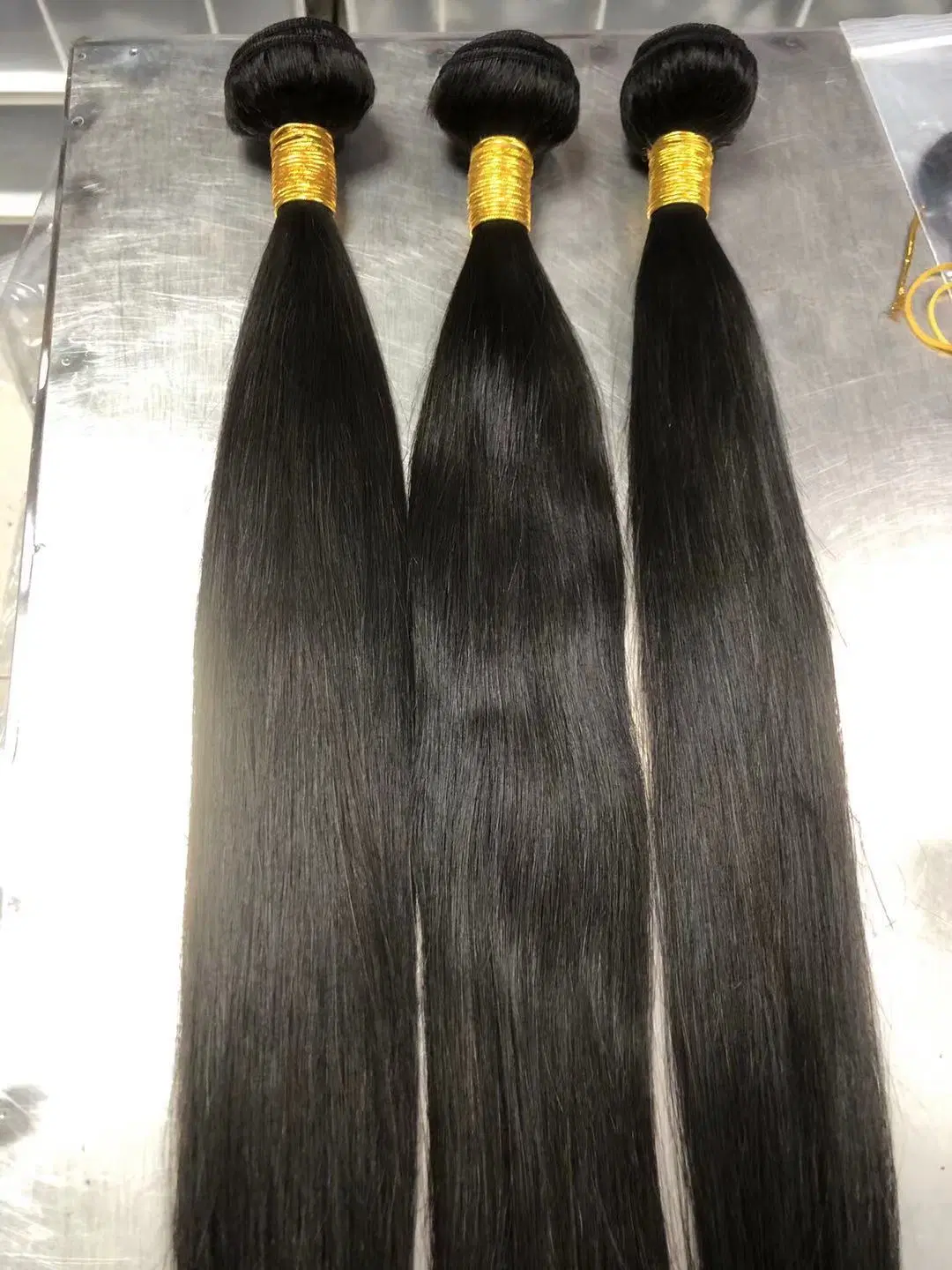 Super Double Drawn Straight Hair Raw Indian Hair Bulk